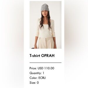 Nwt. Bash oprah knit tshirt